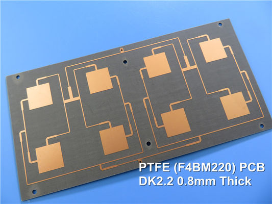 F4B PCB Material de alta frequência baseado em PTFE 0,17 mm 0,25 mm 0,5 mm 0,8 mm 1,0 mm