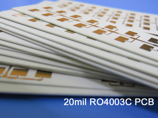 RO3003 2 camadas de PCB rígido cerâmico com material composto de PTFE