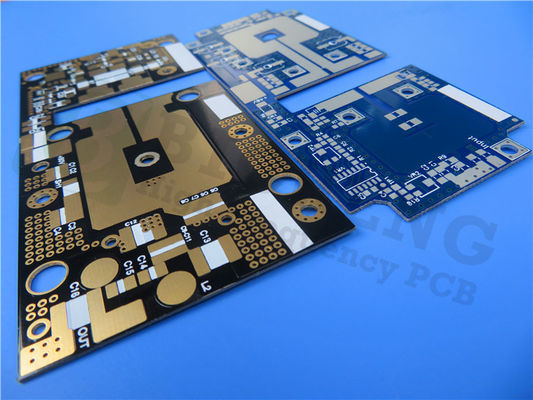 TC350 RF PCB Baseado em Substrato de 20 milligramas com Estaca de Imersão para Amplificador de Potência