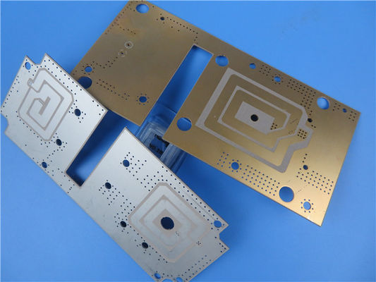 5 milímetros RF-35A2 PCB duplo lado imersão prata sem máscara de solda