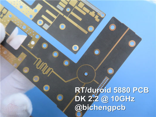 2 camada 125mil RT Duroide 5880 PCB ENEPIG Superfície finalizada