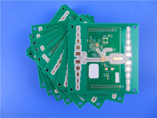 PCB RF em 30mil CLTE-XT Laminates Black Soldermask Imersão Estaca