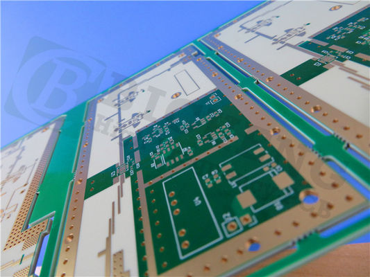 RO3210 30mil 2 camadas de imersão de prata Rogers circuitos de PCB