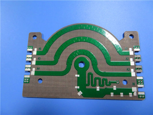 10mil TLY-5Z PCB 2 camadas de imersão ouro IPC-Classe-2 padrão