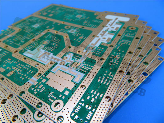 Rogers RO3203 PCB 20mil Verde Soldermask Imersão Estaca