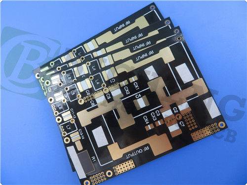 F4BM300 PCB 2 camada 1.524mm imersão de estanho placa acabada