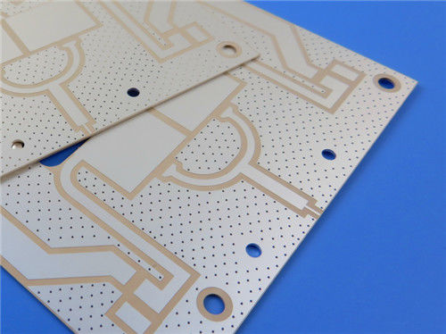 PCB de dois lados em 20 mil RO3010 com máscara verde Branco Legend Imersão Prata