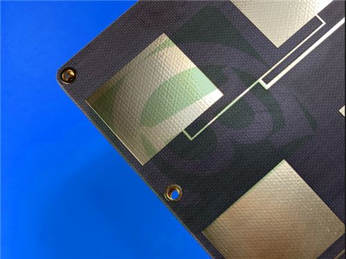 TLX-8 PCB 2-camada 10mil Substrato ENIG Finish para aplicações RF