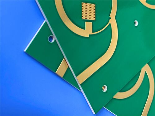 PCB Rogers RO3206 de substrato de 50 mil, 2 camadas, com serigrafia branca