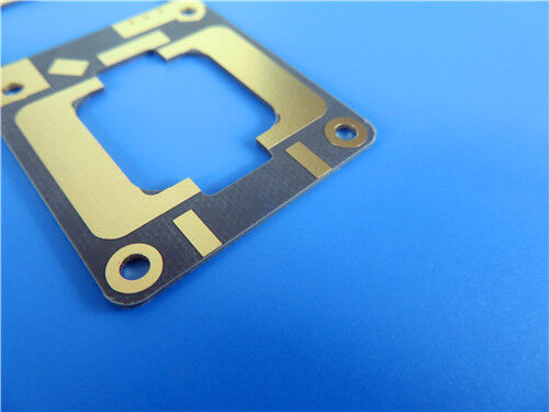 Rogers RT duroid 5880LZ PCB Duplo lado 0.3mm espessa máscara verde