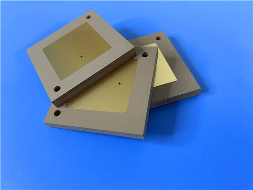 PCB TP960 de alta frequência, dupla camada, 0,6 mm de espessura, cobre de 35 um