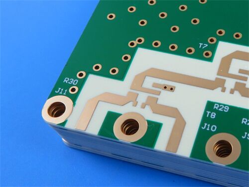PCB multicamadas RO4003C 1.155mm Verde Máscara de soldadura Branca Silkscreen