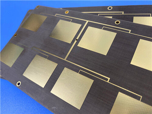 TLX-7 PCB 2 camadas 30 mil Substrato Branco Silkscreen Imersão Ouro