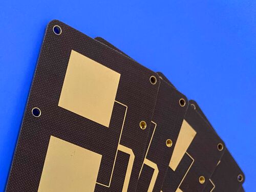 Placa de Circuito Impresso TLX-8 com Ouro de Imersão, 2 Camadas, Laminado de 30mil para RF