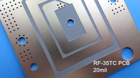 20 mil PCB de alta frequência RF-35TC Placas de circuito impresso com imersão em ouro