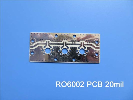 20mil Rogers 6002 PCB HASL PCB livre de chumbo UL 94-V0 placa de circuito duplo