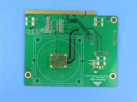 O PWB de pequenas perdas impresso da alta temperatura da placa de circuito da Multi-camada TU-883 (PWB) HDI com uma impedância de 90 ohms controlou