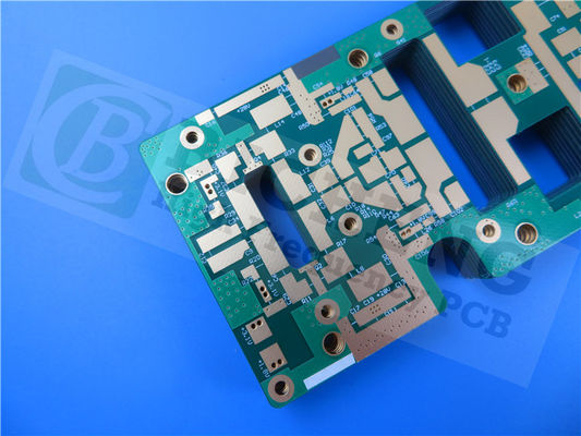 PCB de poliimida de 4 camadas com máscara preta fosca e acabamento de superfície ENEPIG