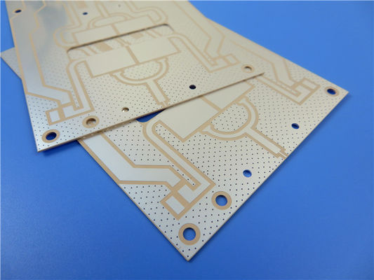 Rogers AD250 1.524mm 2 camadas PCB rígido sem máscara de solda