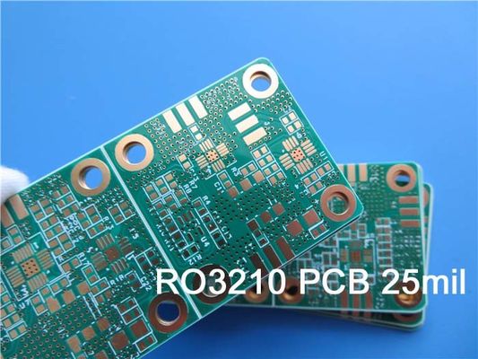 Imersão de ouro PCB personalizado 2L RO3210 25mil