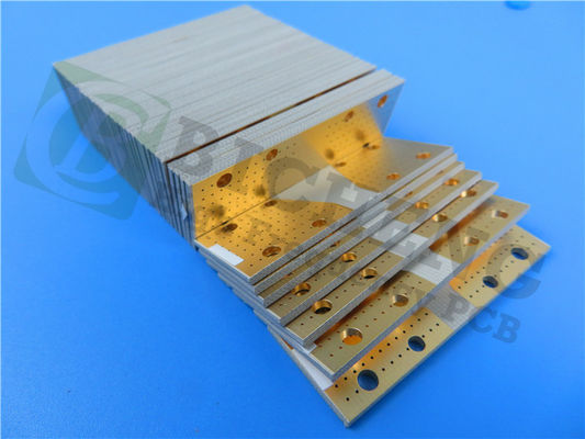 RO3010 2 camadas de PCB RF de 2,7 mm com nível de solda a ar quente