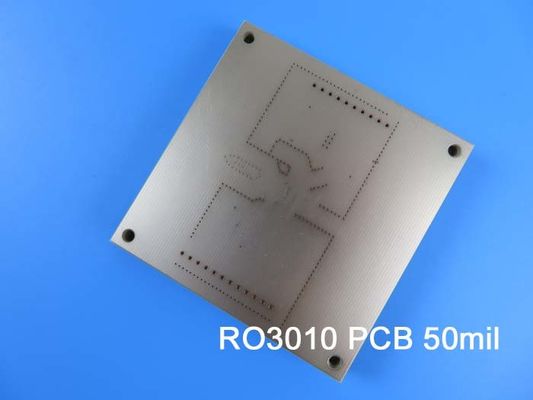 RO3010 2 camadas de PCB RF de 2,7 mm com nível de solda a ar quente