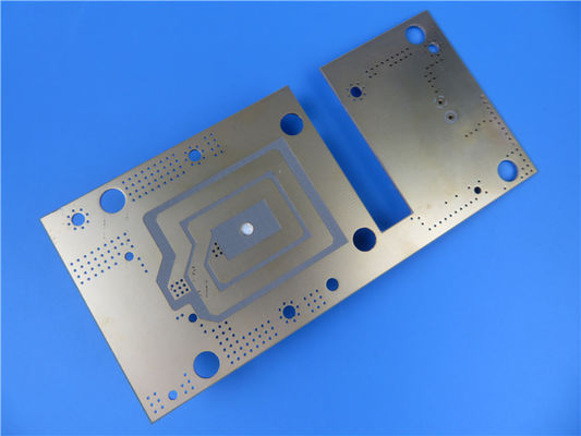 20mil RF-35 1oz PCB de estanho de imersão com silkscreen branco para componentes passivos