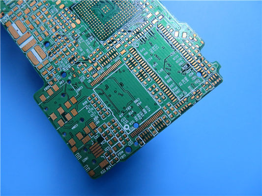 PCB híbrido rígido de 8 camadas construído em RO3003 e FR4 com via cega