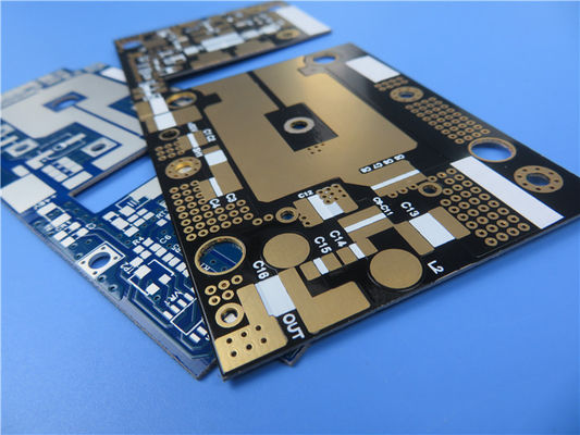 1OZ RF-60TC placa de circuito impresso 5mil 0,25mm com ouro de imersão