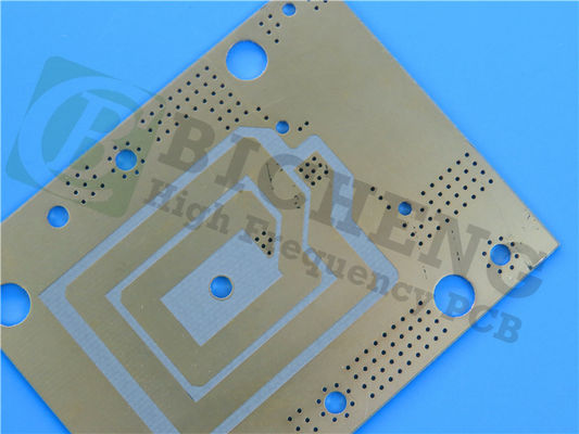 RO3006 Revestimento de cobre imersão ouro placa RF PCB 2 camadas 50mil 1OZ