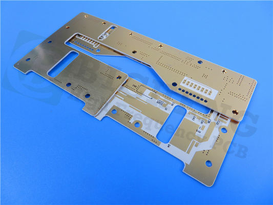 0.6mm RT Duroid 6035HTC 20mil 2-layer High Frequency PCB Immersion Gold