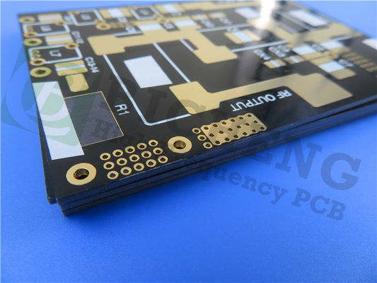 TMM6 25mil PCB de microondas Custom PCB Board Immersion Silver