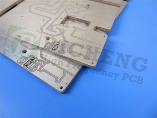 1.6mm AD1000 PCB 50mil 1oz placa de PCB de alta frequência ENIG