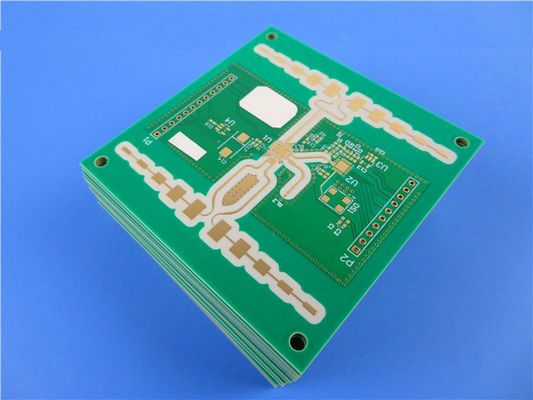 PCB RF em 30mil CLTE-XT Laminates Black Soldermask Imersão Estaca