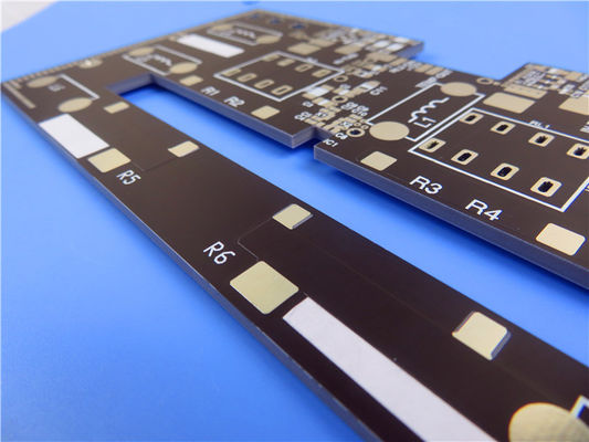 2 camadas DiClad 870 RF PCB 5mil 0.2mm ENIG Sem Soldermask