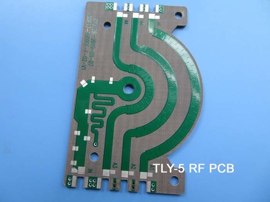 2 Layer TLY-5 Immersion Tin Pcb For High Frequency Project
