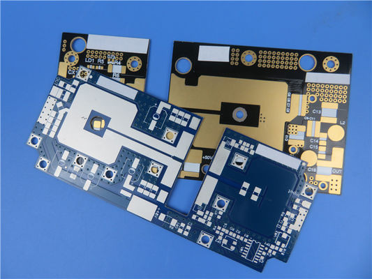 RF-60TC PCB 10mil 2 camada de imersão de estaca circuito impresso