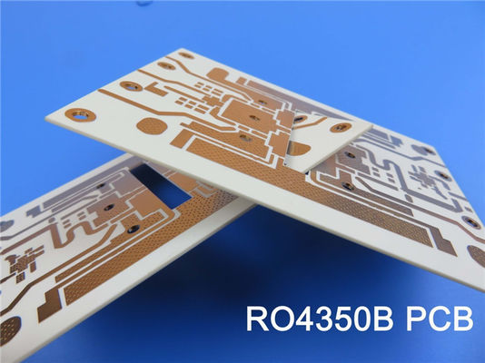 6.5mm RO4350B PCB Circuitos de dois lados ENIG
