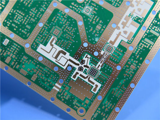 30mil RO4534 PCB 2 camadas de imersão Circuitos RF de prata