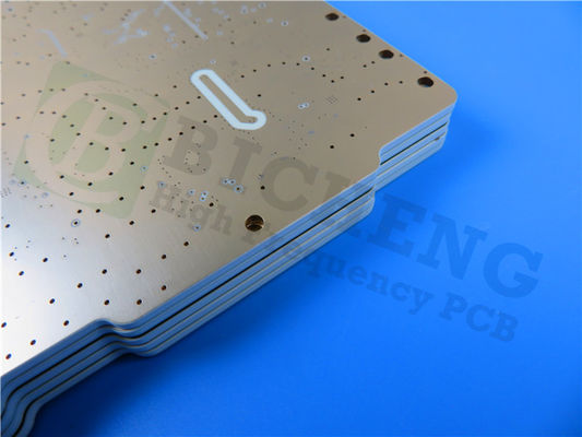 Kappa 438 PCB 40mil Circuito RF de 2 camadas com níquel sem eletricidade e ouro de imersão (ENIG)