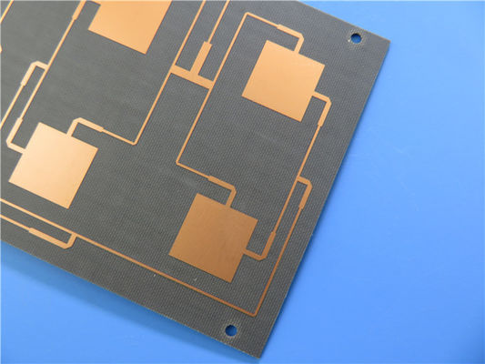 10mil TLY-5Z PCB 2 camadas de imersão ouro IPC-Classe-2 padrão
