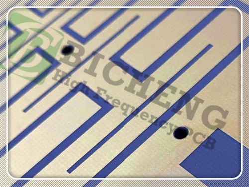 125mil RF-10 PCBs Circuitos de dois lados com ouro de imersão