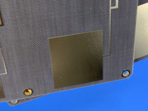 TLX-9 PCB 31 Mil Placas de circuito de imersão em ouro de 2 camadas