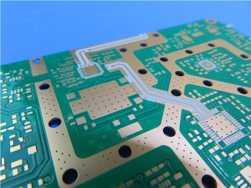 PCB de dois lados em RO4350B 6.6mil material com imersão de ouro