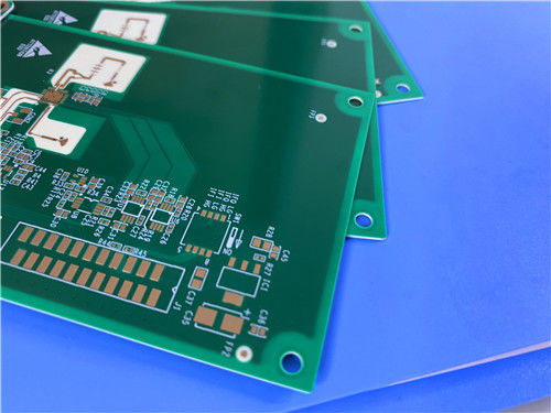 PCB Híbrida de 6 camadas em RO4350B de 16.6mil e FR-4 de alta Tg