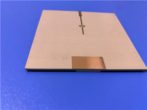 PCB IsoClad 933 de 2 camadas de 20 mil com acabamento em ouro por imersão em níquel químico