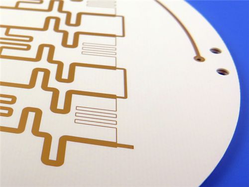 2-Layer Kappa 438 RF PCB Board with 53mm x 36mm Dimensions and UL 94 V-0 Flame Rating