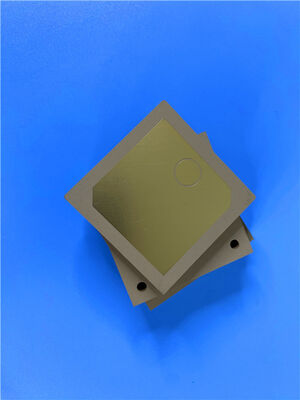 RF TP600 PCB de 2 camadas, 0,6 mm de espessura, ENEPIG 20um Via Plating