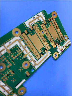 Rogers CLTE-AT PCB 0.2mm Espessura 2 camadas de ouro de imersão
