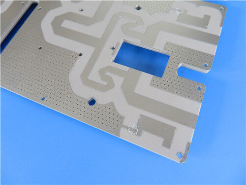 PCB híbrido de 4 camadas com AD250C e FR4 de alta temperatura com estanho de imersão